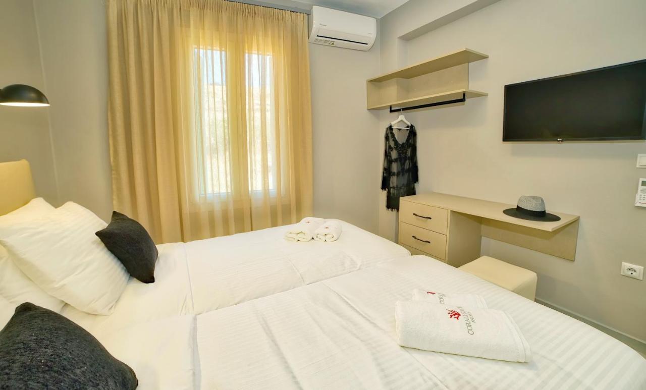 Corali Suites Andros バトシ 部屋 写真