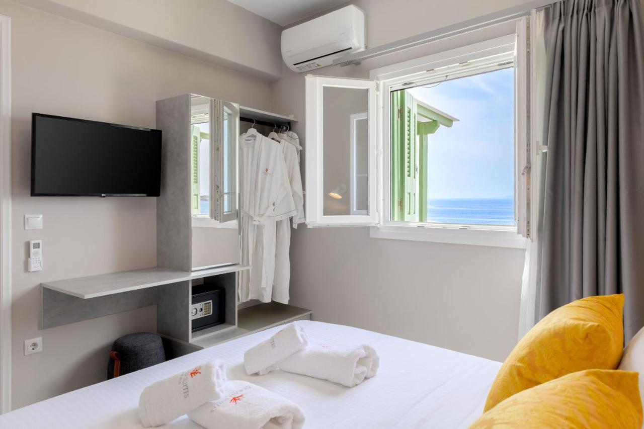 Corali Suites Andros バトシ エクステリア 写真